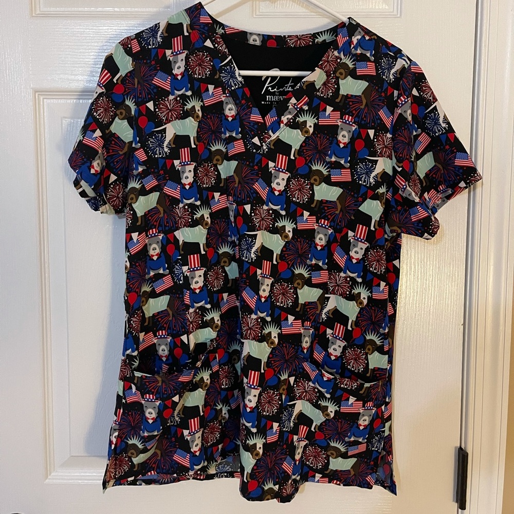 Dog scrub top